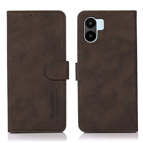 Funda de Cuero Cartera con Soporte Carcasa D01Y para Xiaomi Redmi A1 Marron