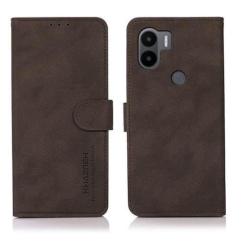 Funda de Cuero Cartera con Soporte Carcasa D01Y para Xiaomi Redmi A1 Plus Marron