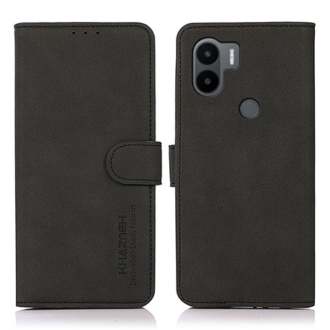 Funda de Cuero Cartera con Soporte Carcasa D01Y para Xiaomi Redmi A1 Plus Negro