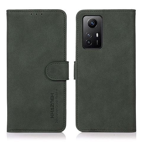 Funda de Cuero Cartera con Soporte Carcasa D01Y para Xiaomi Redmi Note 12S Verde