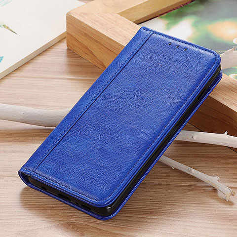 Funda de Cuero Cartera con Soporte Carcasa D02Y para Motorola Moto G10 Power Azul