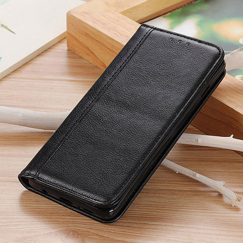 Funda de Cuero Cartera con Soporte Carcasa D02Y para Motorola Moto G10 Power Negro