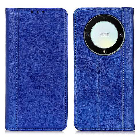 Funda de Cuero Cartera con Soporte Carcasa D03Y para Huawei Honor Magic5 Lite 5G Azul