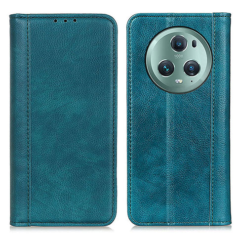 Funda de Cuero Cartera con Soporte Carcasa D03Y para Huawei Honor Magic5 Pro 5G Verde