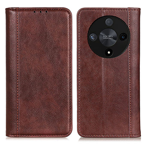 Funda de Cuero Cartera con Soporte Carcasa D03Y para Huawei Honor Magic6 Lite 5G Marron