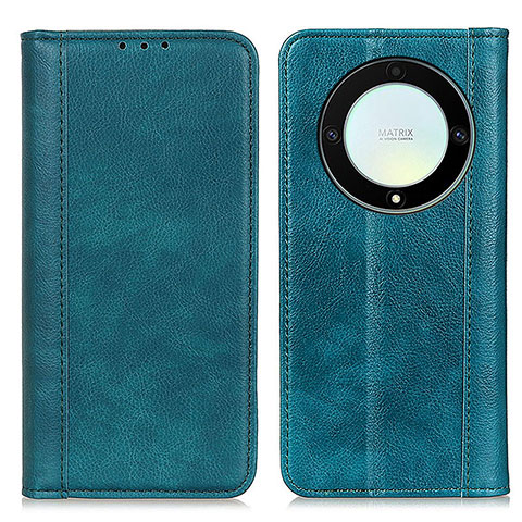 Funda de Cuero Cartera con Soporte Carcasa D03Y para Huawei Honor X9a 5G Verde