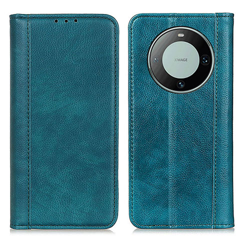 Funda de Cuero Cartera con Soporte Carcasa D03Y para Huawei Mate 60 Pro Verde