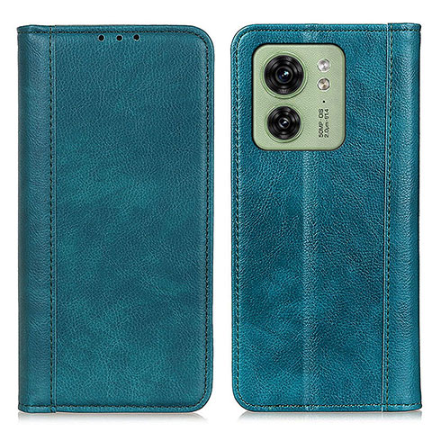 Funda de Cuero Cartera con Soporte Carcasa D03Y para Motorola Moto Edge (2023) 5G Verde