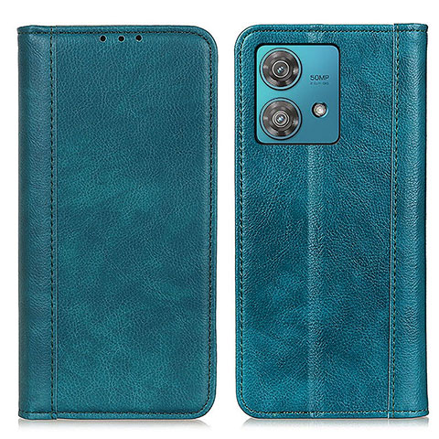 Funda de Cuero Cartera con Soporte Carcasa D03Y para Motorola Moto G84 5G Verde