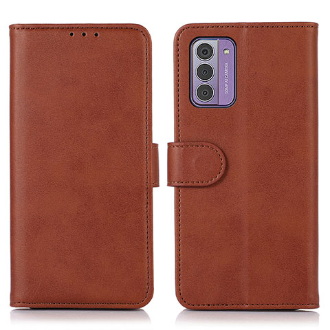 Funda de Cuero Cartera con Soporte Carcasa D03Y para Nokia G42 5G Marron