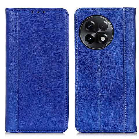 Funda de Cuero Cartera con Soporte Carcasa D03Y para OnePlus Ace 2 5G Azul