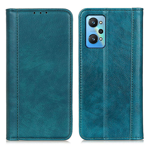 Funda de Cuero Cartera con Soporte Carcasa D03Y para Realme GT Neo 3T 5G Verde