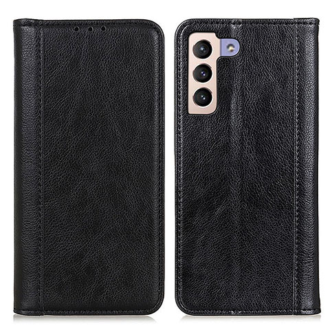 Funda de Cuero Cartera con Soporte Carcasa D03Y para Samsung Galaxy S23 5G Negro