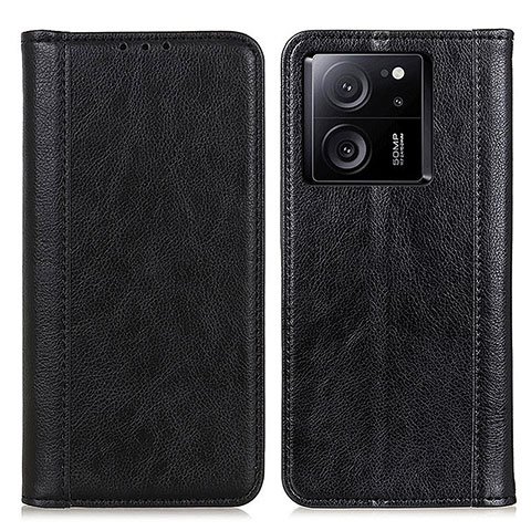 Funda de Cuero Cartera con Soporte Carcasa D03Y para Xiaomi Mi 13T 5G Negro