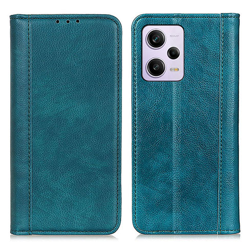 Funda de Cuero Cartera con Soporte Carcasa D03Y para Xiaomi Redmi Note 12 Pro 5G Verde