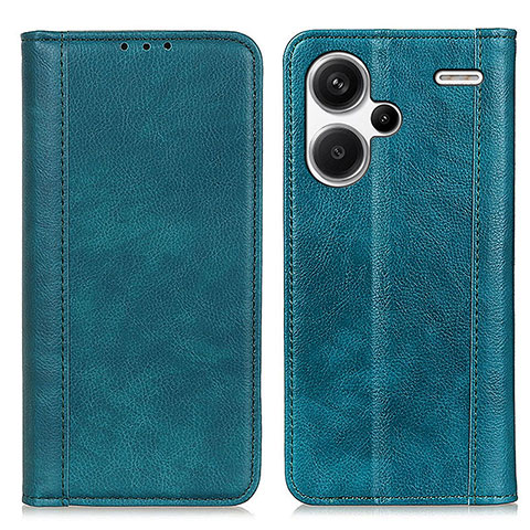 Funda de Cuero Cartera con Soporte Carcasa D03Y para Xiaomi Redmi Note 13 Pro+ Plus 5G Verde