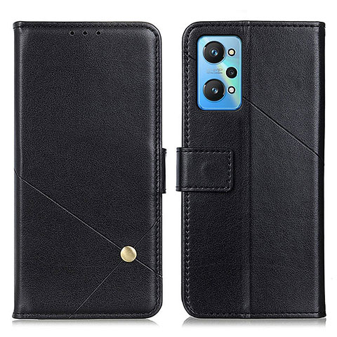 Funda de Cuero Cartera con Soporte Carcasa D04Y para Realme GT Neo 3T 5G Negro