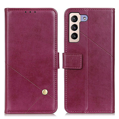 Funda de Cuero Cartera con Soporte Carcasa D04Y para Samsung Galaxy S24 Plus 5G Morado