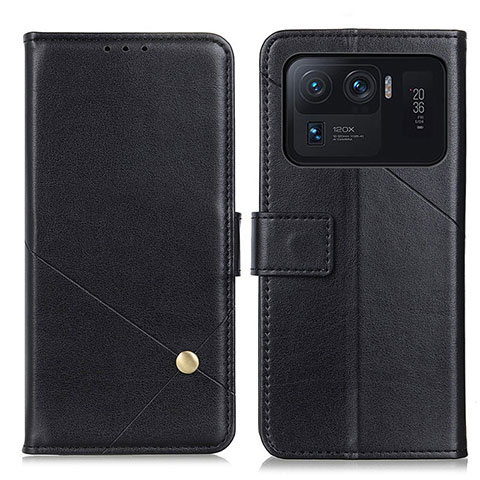 Funda de Cuero Cartera con Soporte Carcasa D04Y para Xiaomi Mi 11 Ultra 5G Negro