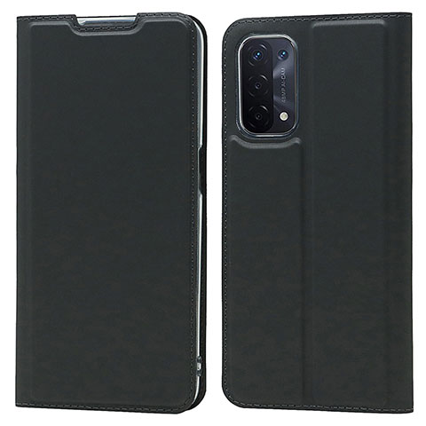 Funda de Cuero Cartera con Soporte Carcasa D05T para OnePlus Nord N200 5G Negro