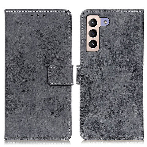 Funda de Cuero Cartera con Soporte Carcasa D05Y para Samsung Galaxy S23 Plus 5G Gris