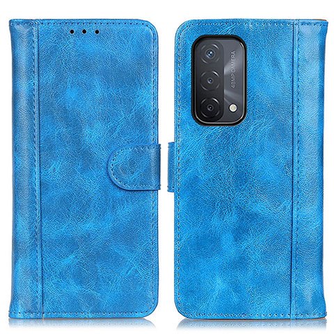 Funda de Cuero Cartera con Soporte Carcasa D07Y para OnePlus Nord N200 5G Azul Cielo