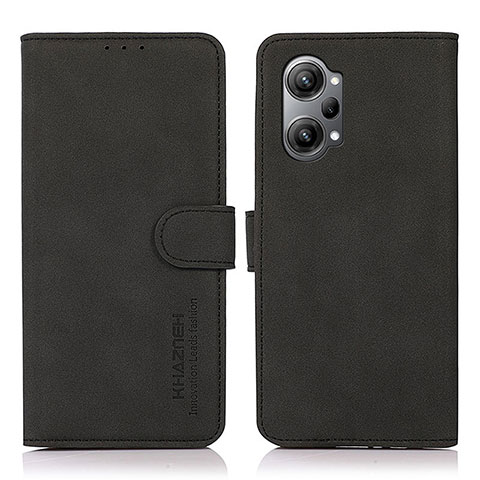 Funda de Cuero Cartera con Soporte Carcasa D08Y para Oppo K10 Pro 5G Negro