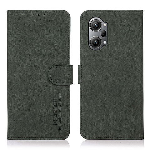 Funda de Cuero Cartera con Soporte Carcasa D08Y para Oppo K10 Pro 5G Verde