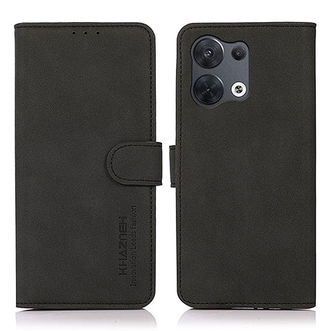 Funda de Cuero Cartera con Soporte Carcasa D08Y para Xiaomi Redmi Note 13 5G Negro