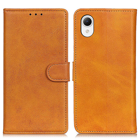 Funda de Cuero Cartera con Soporte Carcasa D10Y para Samsung Galaxy A23s Marron