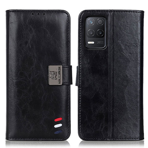 Funda de Cuero Cartera con Soporte Carcasa D11Y para Realme Q3 5G Negro