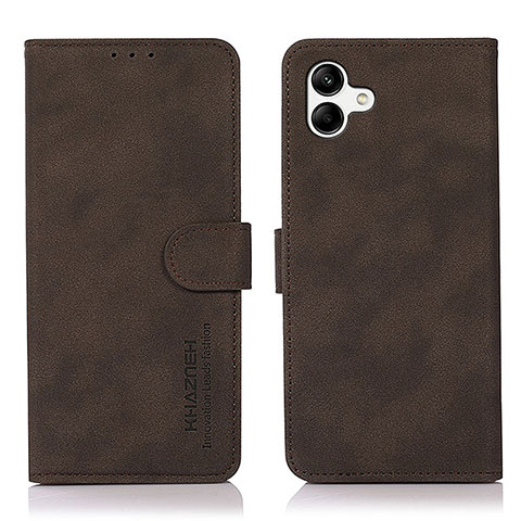 Funda de Cuero Cartera con Soporte Carcasa D11Y para Samsung Galaxy A04 4G Marron