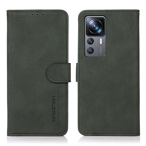 Funda de Cuero Cartera con Soporte Carcasa D11Y para Xiaomi Mi 12T 5G Verde