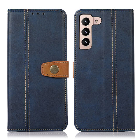 Funda de Cuero Cartera con Soporte Carcasa D14T para Samsung Galaxy S21 5G Azul