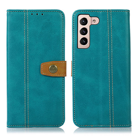 Funda de Cuero Cartera con Soporte Carcasa D14T para Samsung Galaxy S21 Plus 5G Verde