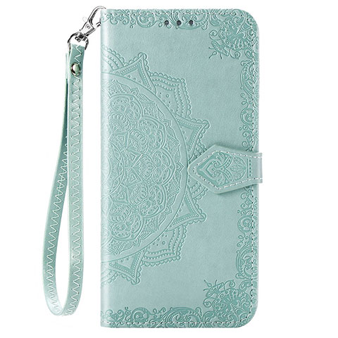 Funda de Cuero Cartera con Soporte Carcasa G01 para Xiaomi Redmi 10X 4G Verde