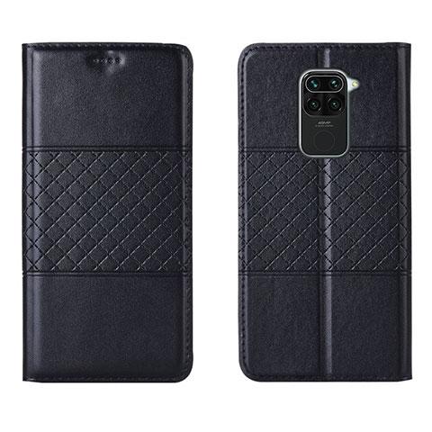 Funda de Cuero Cartera con Soporte Carcasa G03 para Xiaomi Redmi 10X 4G Negro