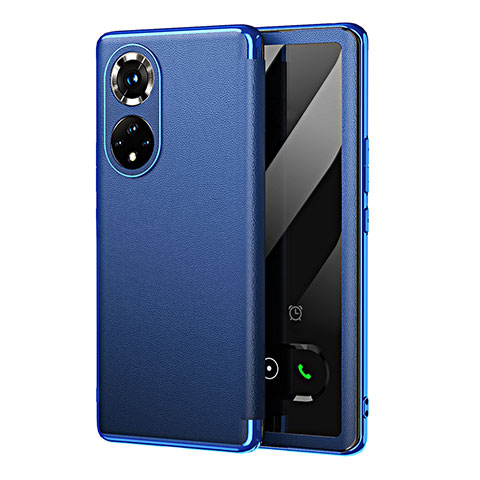 Funda de Cuero Cartera con Soporte Carcasa GS1 para Huawei Nova 9 Azul