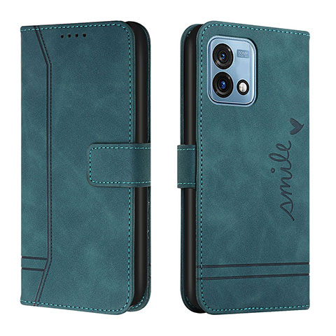 Funda de Cuero Cartera con Soporte Carcasa H01X para Motorola Moto G Stylus (2023) 4G Verde