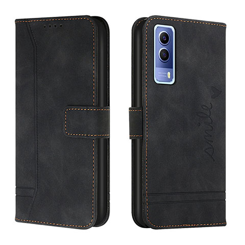 Funda de Cuero Cartera con Soporte Carcasa H01X para Vivo Y51s 5G Negro