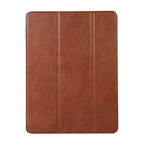 Funda de Cuero Cartera con Soporte Carcasa H02 para Apple iPad Mini 4 Marron