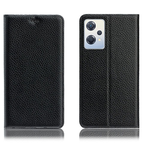 Funda de Cuero Cartera con Soporte Carcasa H02P para OnePlus Nord CE 2 Lite 5G Negro