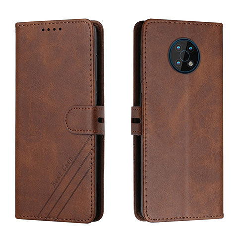 Funda de Cuero Cartera con Soporte Carcasa H02X para Nokia G50 5G Marron