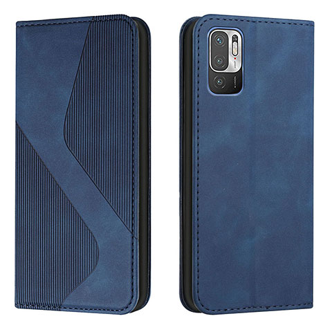 Funda de Cuero Cartera con Soporte Carcasa H03X para Xiaomi Redmi Note 11 SE 5G Azul