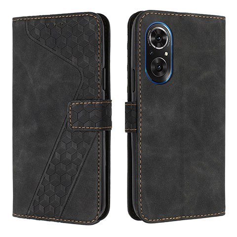 Funda de Cuero Cartera con Soporte Carcasa H04X para Huawei Honor 50 SE 5G Negro