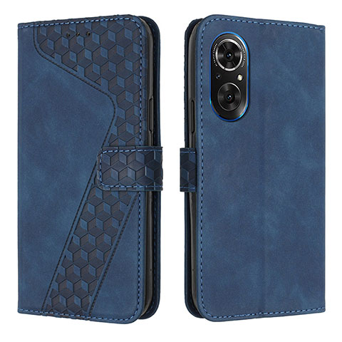 Funda de Cuero Cartera con Soporte Carcasa H04X para Huawei Nova 9 SE Azul