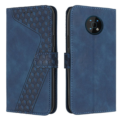 Funda de Cuero Cartera con Soporte Carcasa H04X para Nokia G300 5G Azul