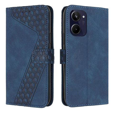 Funda de Cuero Cartera con Soporte Carcasa H04X para Realme 10 4G Azul