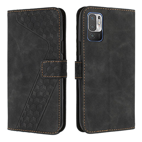 Funda de Cuero Cartera con Soporte Carcasa H04X para Xiaomi Redmi Note 11 SE 5G Negro