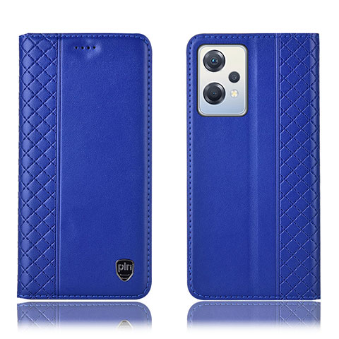 Funda de Cuero Cartera con Soporte Carcasa H07P para OnePlus Nord CE 2 Lite 5G Azul